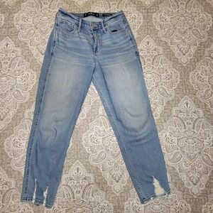 Hollister 3r high rise mom jeans